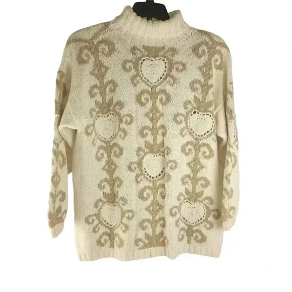 Express Tricot Womens Knitted Pullover Sweater size Large - Picture 1 of 9